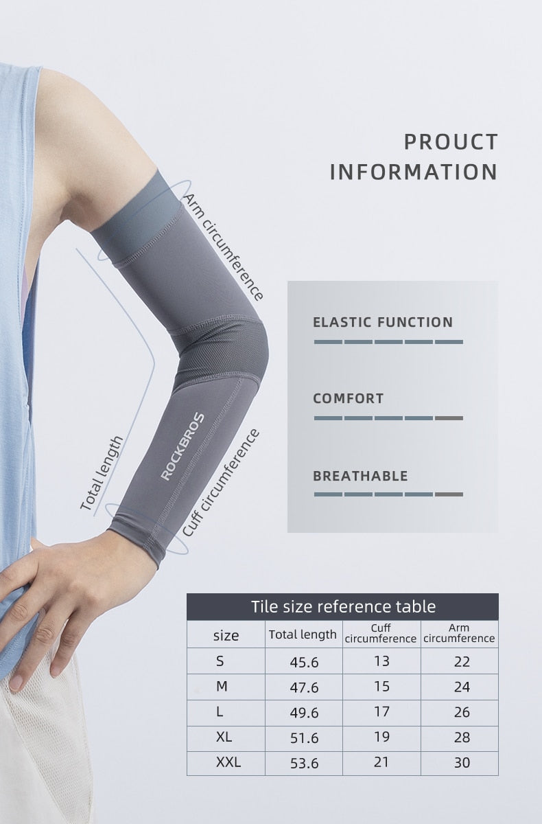 Ice Fabric Running Camping Arm Warmers Basketball Golf Sleeve Running Arm Sleeve Cycling Sleeves Summer Sports Safety Gear The Clothing Company Sydney