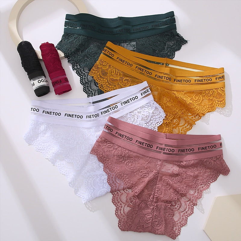 Women's Lingerie Lace Panties Underwear Floral Perspetive Panties Lace Panty Mesh Waist Seamless Briefs The Clothing Company Sydney