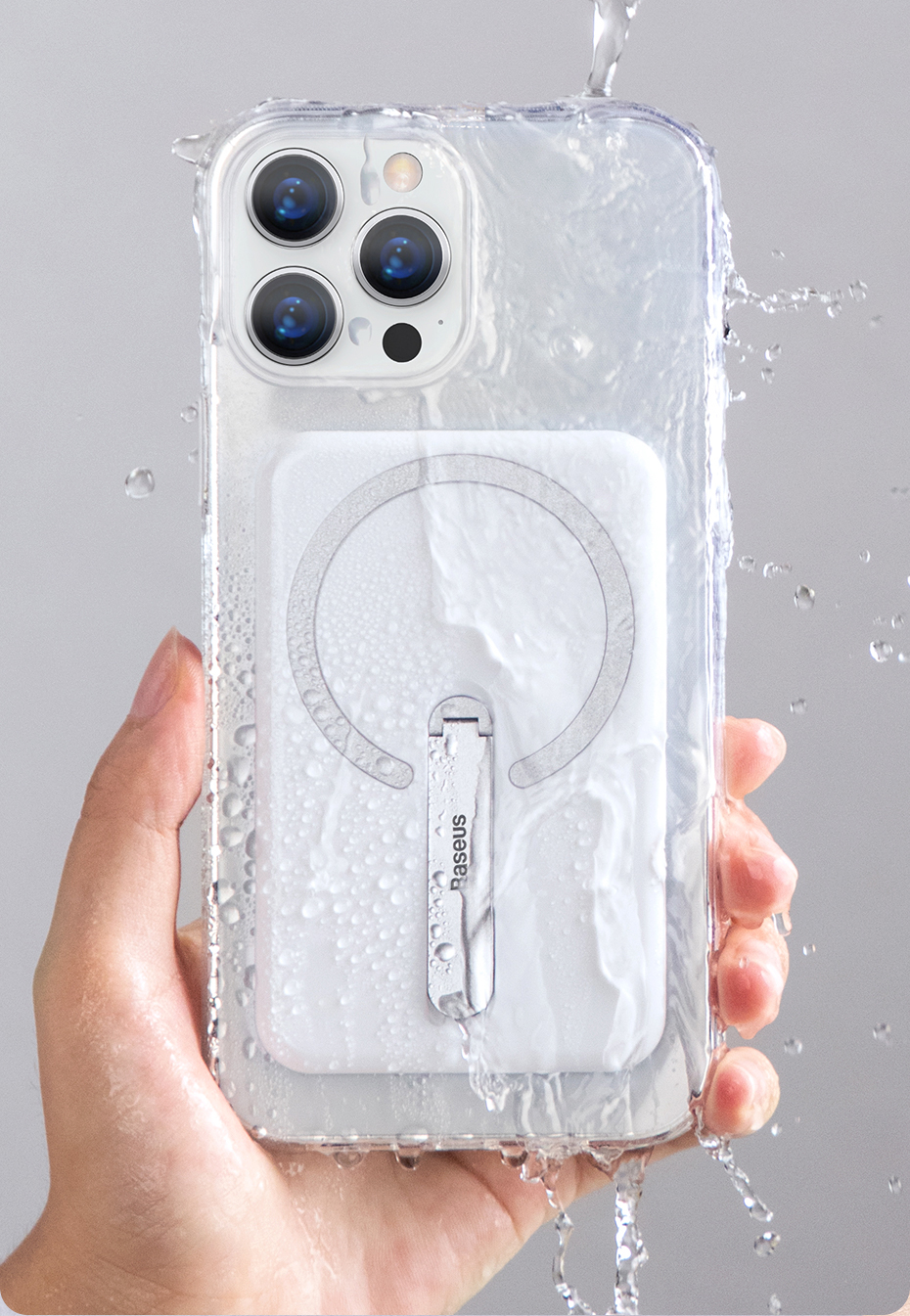 Magnetic Phone Case For iPhone 13 Pro Max Case Transparent Bracket Case Phone Covers for iPhone 13 Pro Magnet Back Cover The Clothing Company Sydney