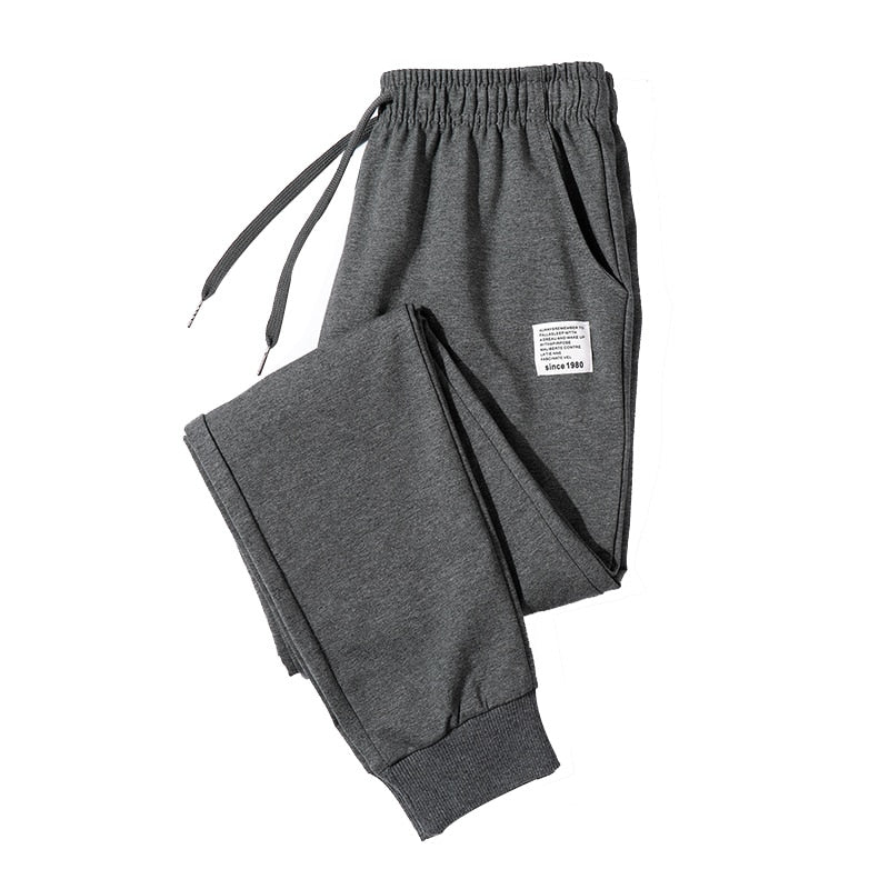 2 Piece Cotton New Sweatpants Men's streetwear Pants Fashion Pencil linen Pants Men Full Length Drawstring Trousers For Men Casual Pants The Clothing Company Sydney