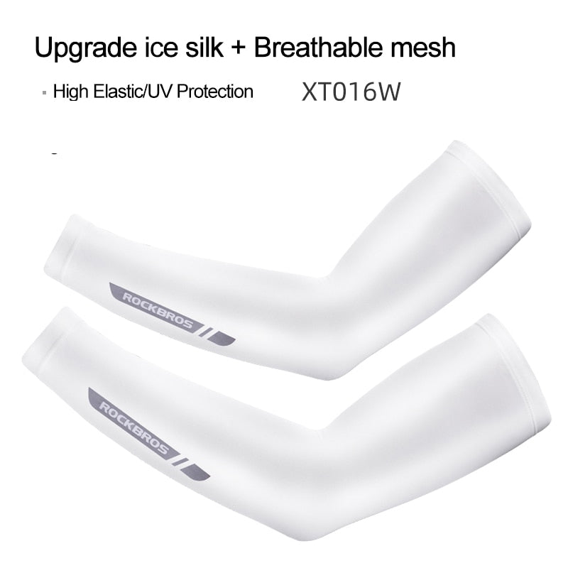 Ice Fabric Running Camping Arm Warmers Basketball Golf Sleeve Running Arm Sleeve Cycling Sleeves Summer Sports Safety Gear The Clothing Company Sydney