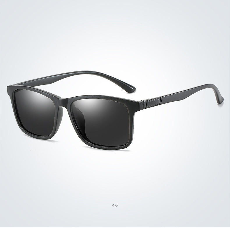 Light Weight TR90 Men Sun Glasses Classic Square Polarized Sunglasses For Male High Quality Driving Eyewear UV400 The Clothing Company Sydney
