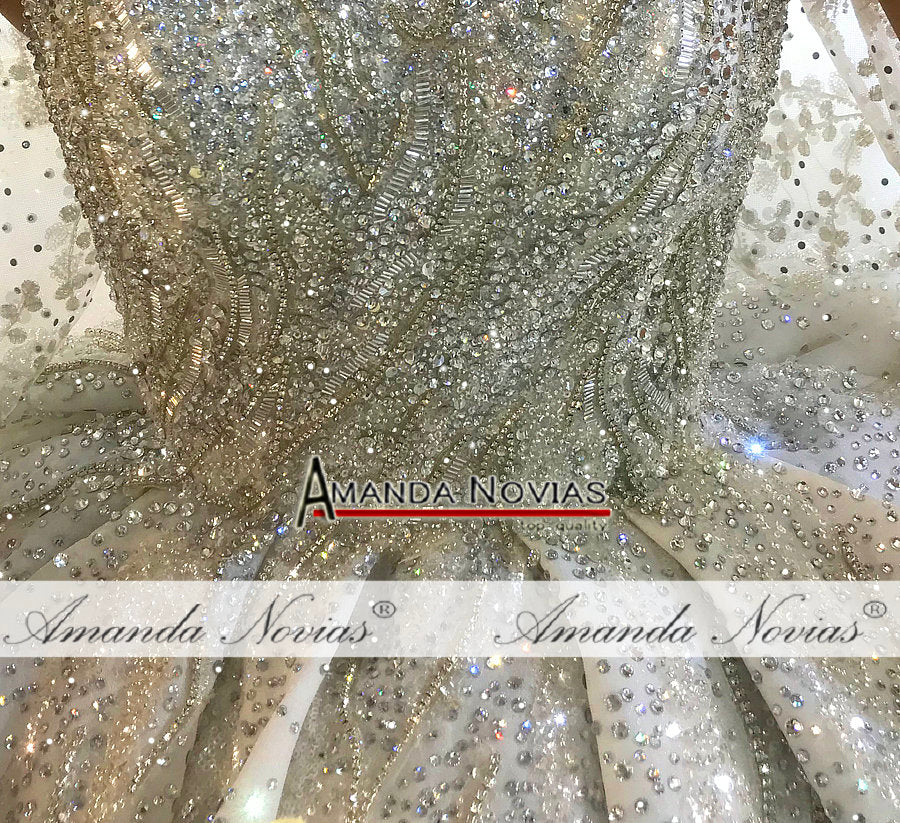 Luxury Heavy Beading Wedding Sparkling Bridal Dress The Clothing Company Sydney