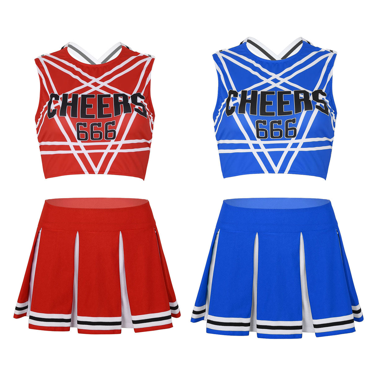 Adults School Cosplay Uniform Cheerleader Costume Set Halloween Costume The Clothing Company Sydney