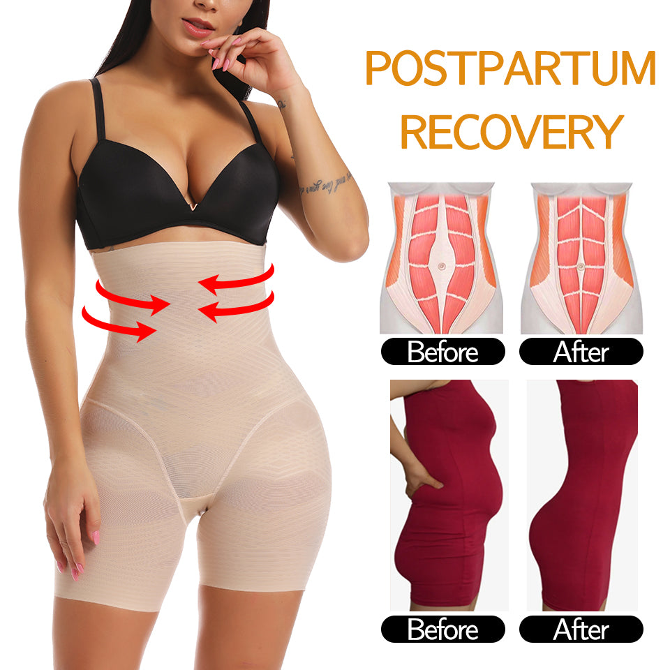 Women's Body Shaper Firm Tummy Control Shorts Under Skirts High Waist Shaping Panties Underwear Waist Cincher Shapewear The Clothing Company Sydney