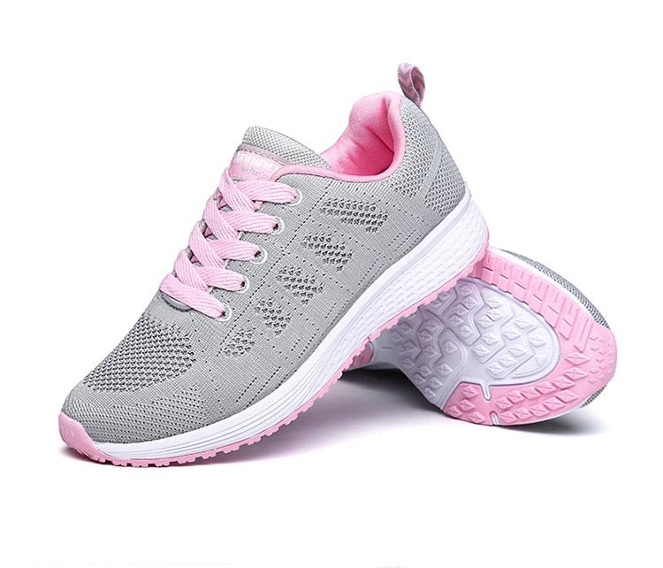 Lace up Women's Sneakers Fashion Shoes Platform Vulcanized Shoes Sneakers Shoes Breathable Shoe The Clothing Company Sydney