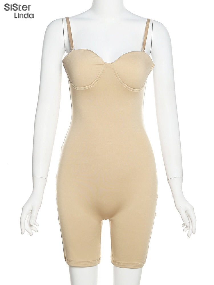 Casual Mesh Bodycon Mini Dress Women Romper  Sleeveless Skinny Stretchy Deep V Neck Party Clubwear Trend Outfit The Clothing Company Sydney