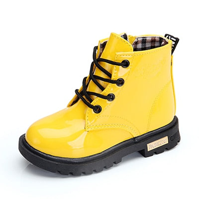 Children Shoes Snow Boots for Kids Boys Girls PU Leather Winter Shoes The Clothing Company Sydney