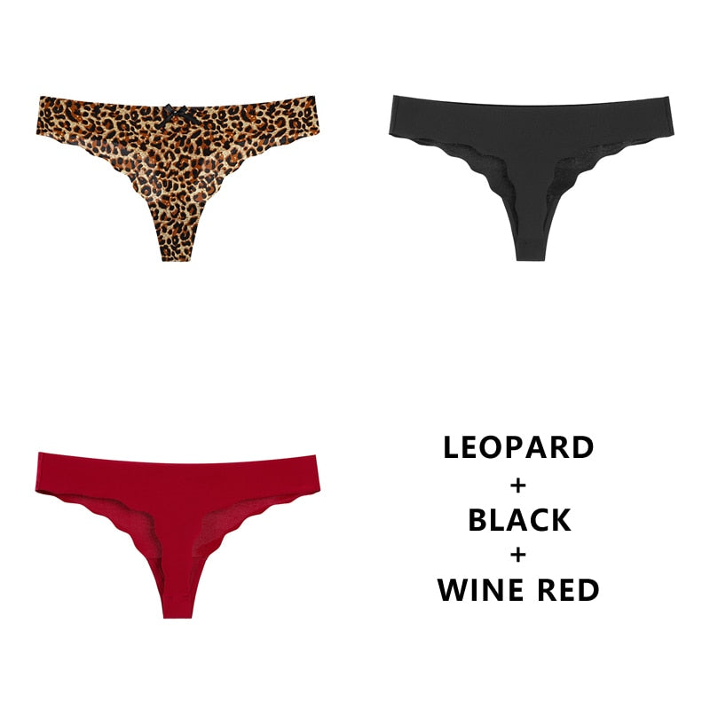 3 pack Seamless Panty Set Underwear Comfort Intimates Fashion Ladies Low-Rise Briefs Panties Lingerie The Clothing Company Sydney