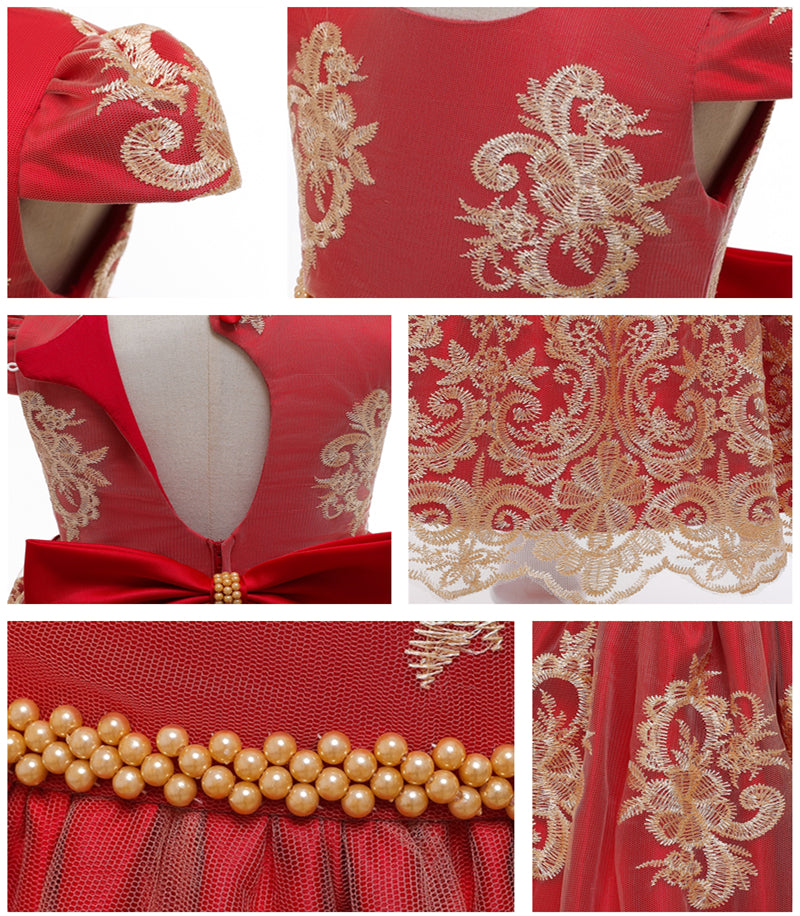 Girls Dress Elegant New Year Princess Children Party Dress Wedding Gown Kids Dresses for Girls Birthday Party Dress The Clothing Company Sydney