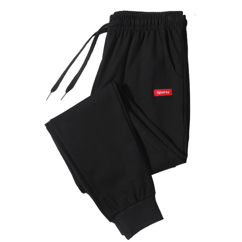 2 Piece Cotton New Sweatpants Men's streetwear Pants Fashion Pencil linen Pants Men Full Length Drawstring Trousers For Men Casual Pants The Clothing Company Sydney