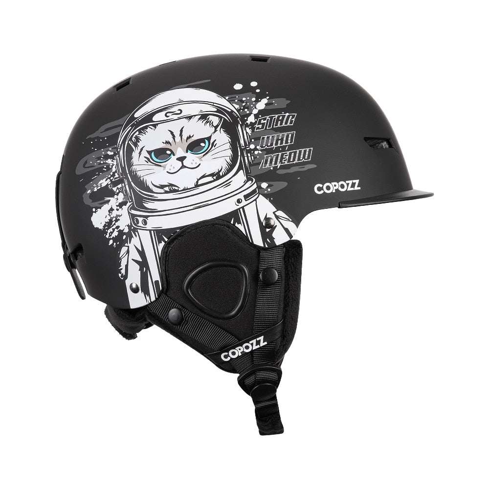 Ski helmet Cartoons Half-covered Anti-impact Safety Helmet Cycling Ski Snowboard Sports Helmet For Adult and Kids The Clothing Company Sydney