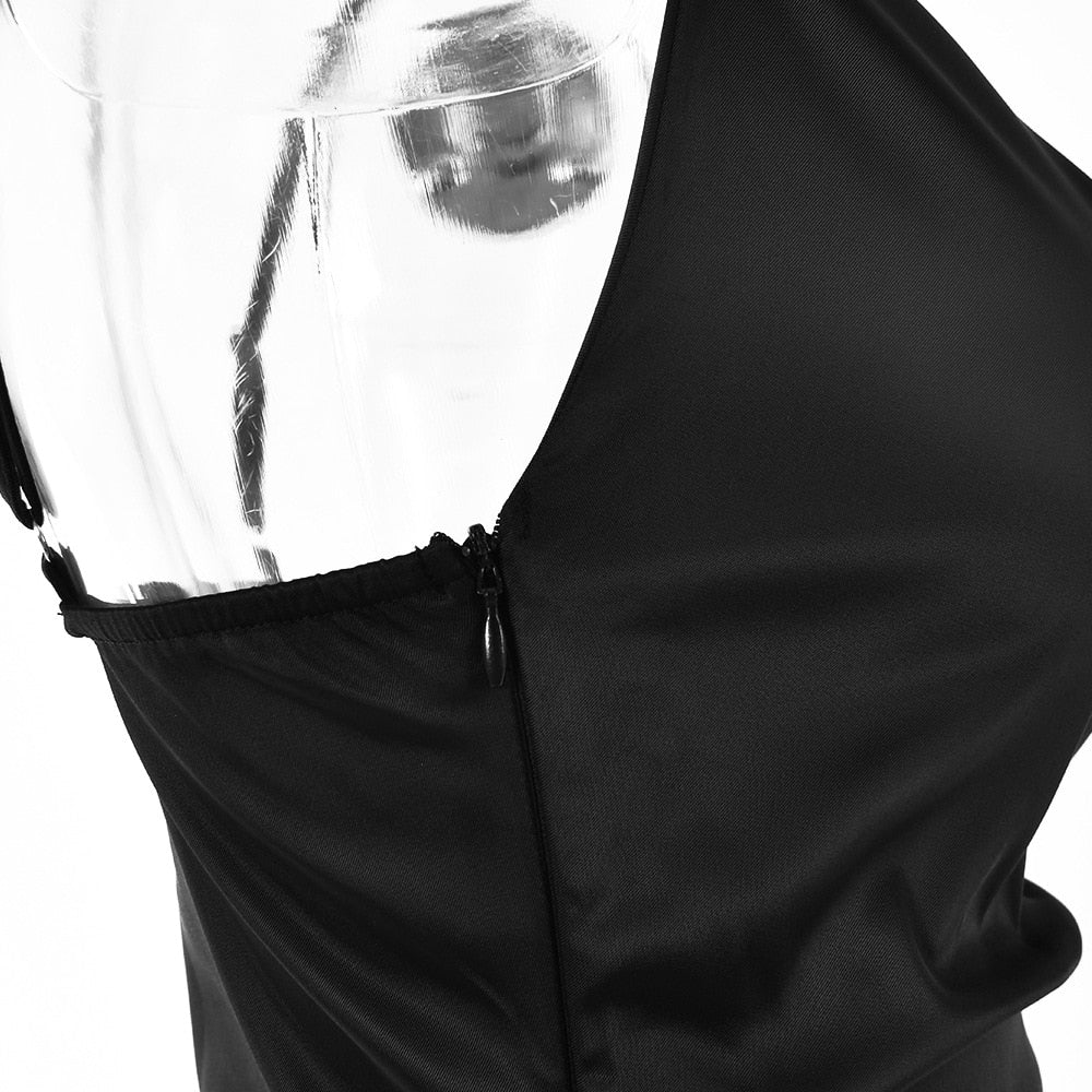 Silky Satin Elegant Slit Maxi Dress Backless Straps Gown Club Party Long Dresses The Clothing Company Sydney