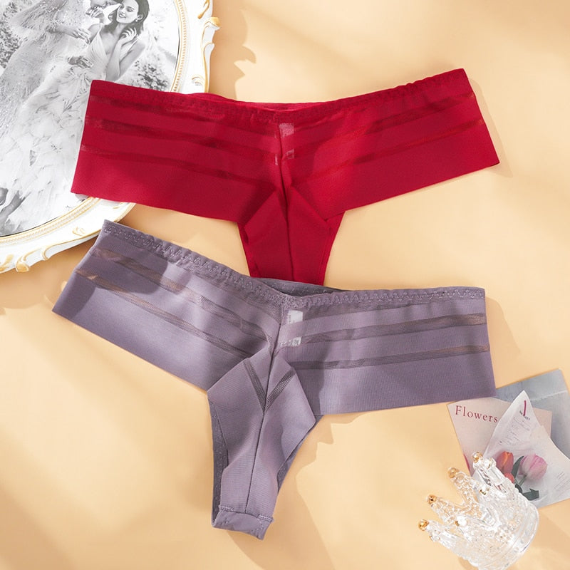G-String Women's Panties Seamless Perspective Underwear Women See-Through Thong Underpants Intimates Lingerie Briefs The Clothing Company Sydney