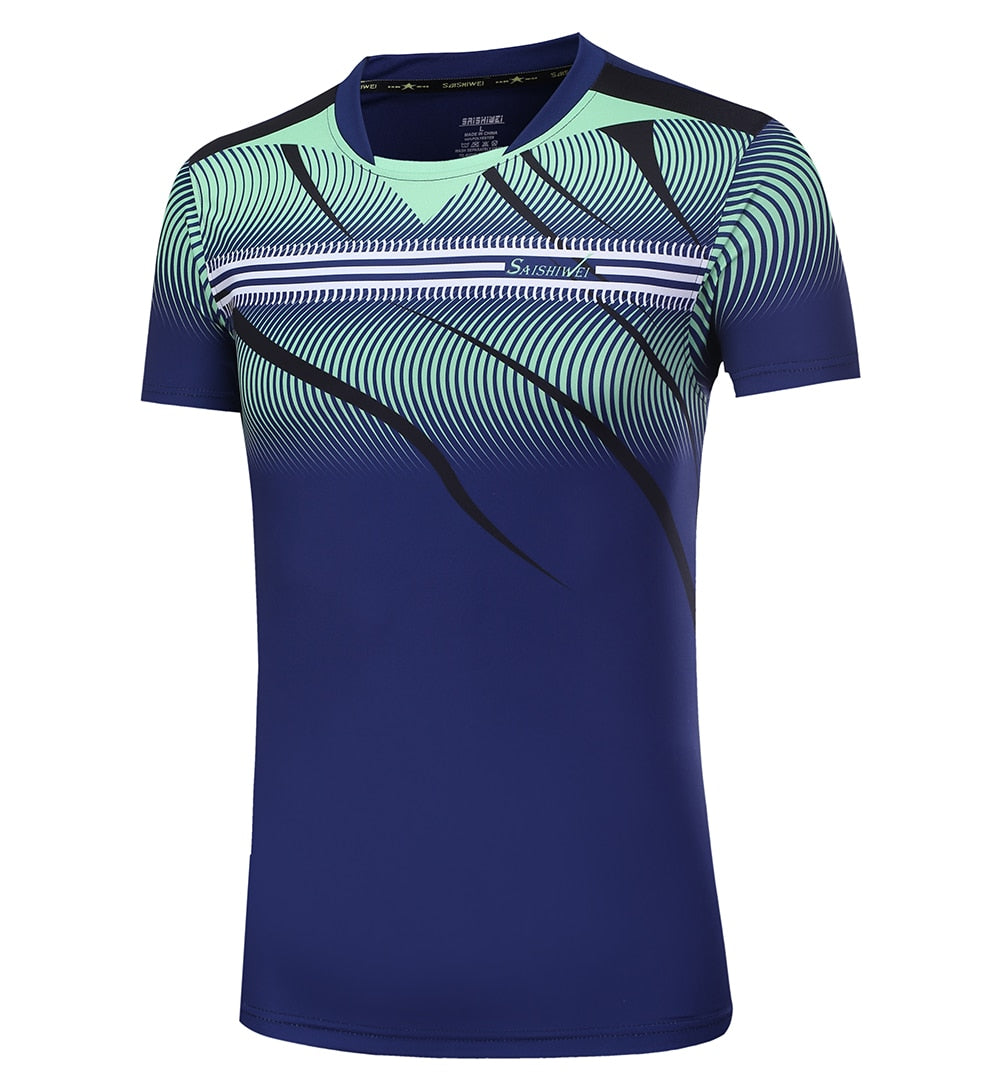 Badminton Volleyball Sportswear Golf Tennis shirt Men sports Table Tennis Shirts tennis clothes Quick dry Running Exercise training shirt The Clothing Company Sydney