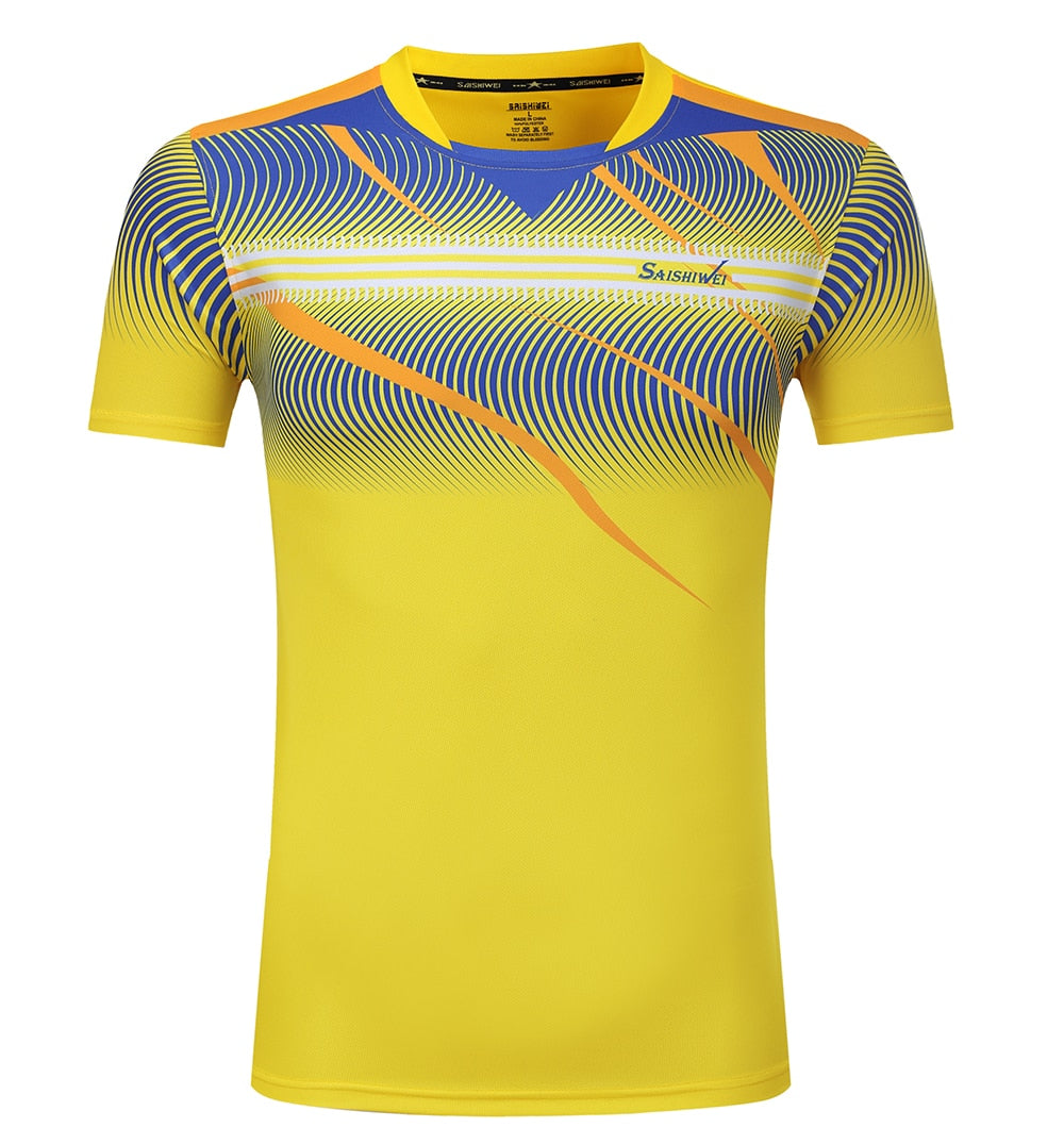 Badminton Volleyball Sportswear Golf Tennis shirt Men sports Table Tennis Shirts tennis clothes Quick dry Running Exercise training shirt The Clothing Company Sydney