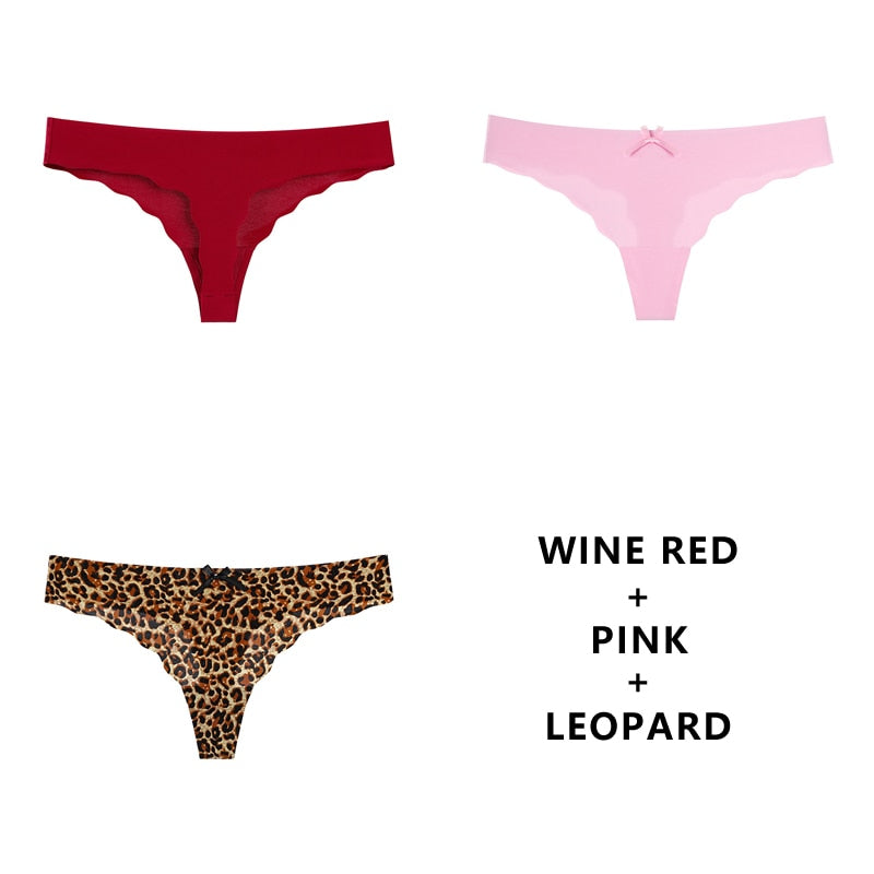 3 pack Seamless Panty Set Underwear Comfort Intimates Fashion Ladies Low-Rise Briefs Panties Lingerie The Clothing Company Sydney