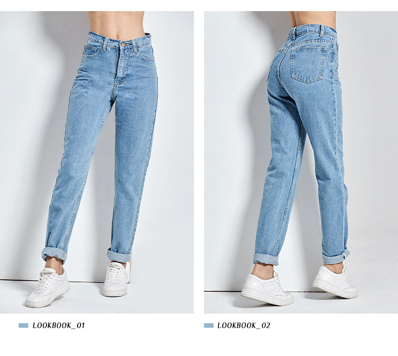 Harem Pants Vintage High Waist Women's Jeans Full Length Mom Cowboy Denim Pants The Clothing Company Sydney