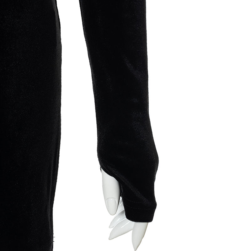 Two Piece Set Women Turtleneck Cut Out Long Sleeve Split Mini Dress+Bandage Lace Up Bra Autumn Goth Y2K Outfit The Clothing Company Sydney