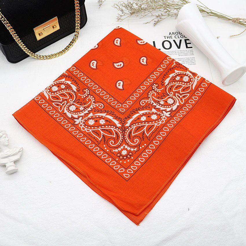 Bandana Head Scarf Unisex Hip Hop cotton Hair Band Neck Scarf Sports Headwear Wrist Wraps Square Scarves Print Handkerchief The Clothing Company Sydney