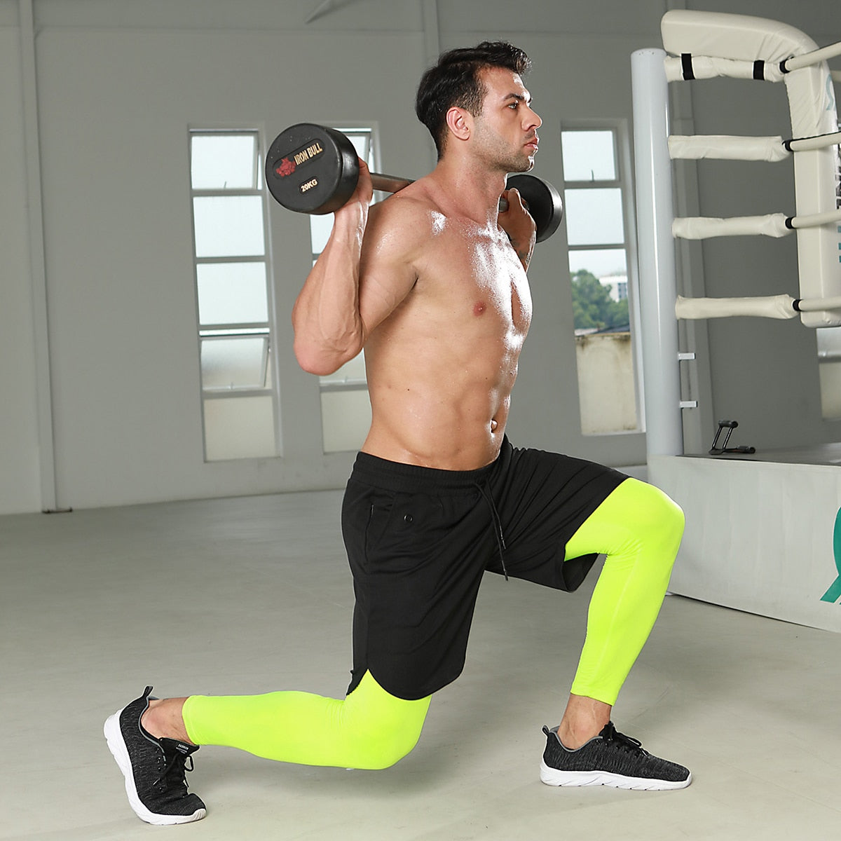 Men's Gym Pants Outdoor Tights Double-Layer Quick Drying Bodybuilding Casual Fitness Running Workout Basketball Sweatpants The Clothing Company Sydney