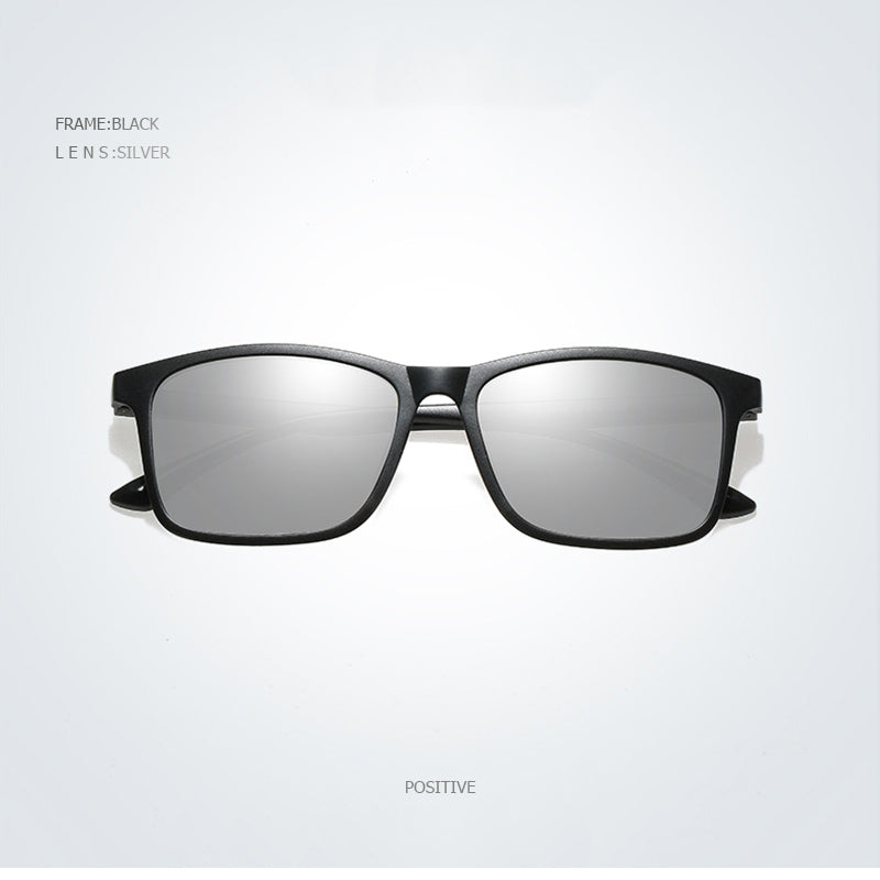 Light Weight TR90 Men Sun Glasses Classic Square Polarized Sunglasses For Male High Quality Driving Eyewear UV400 The Clothing Company Sydney
