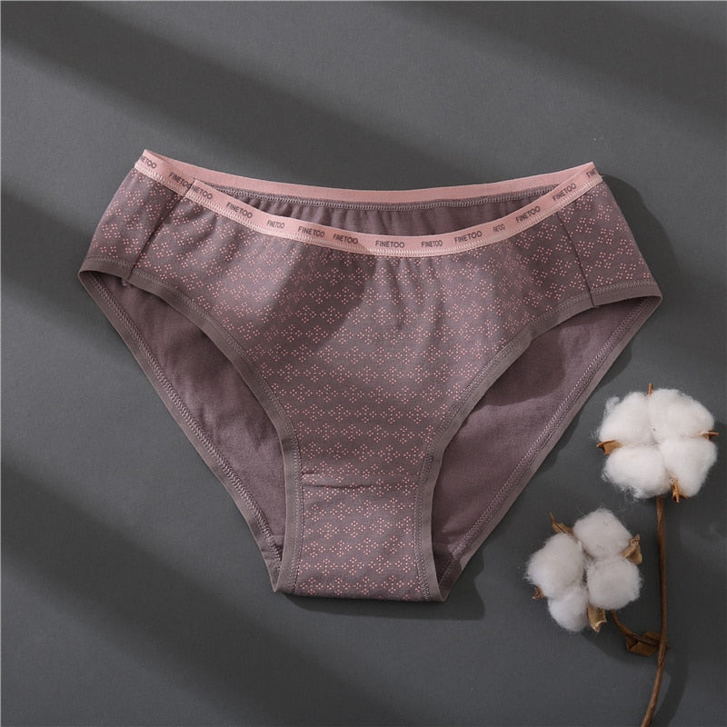 3 pack Set Women Panties Cotton Underwear Patchwork Cute Design Lingerie Underpants Pantys Sexy Briefs Intimates for Girls The Clothing Company Sydney