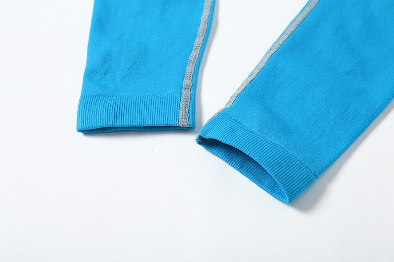 2 Piece Gym Sets Women's Outfits Push Up Yoga Set Seamless Suit for Fitness Pilates Training Wear Ladies Sportswear Leggings Tracksuit The Clothing Company Sydney