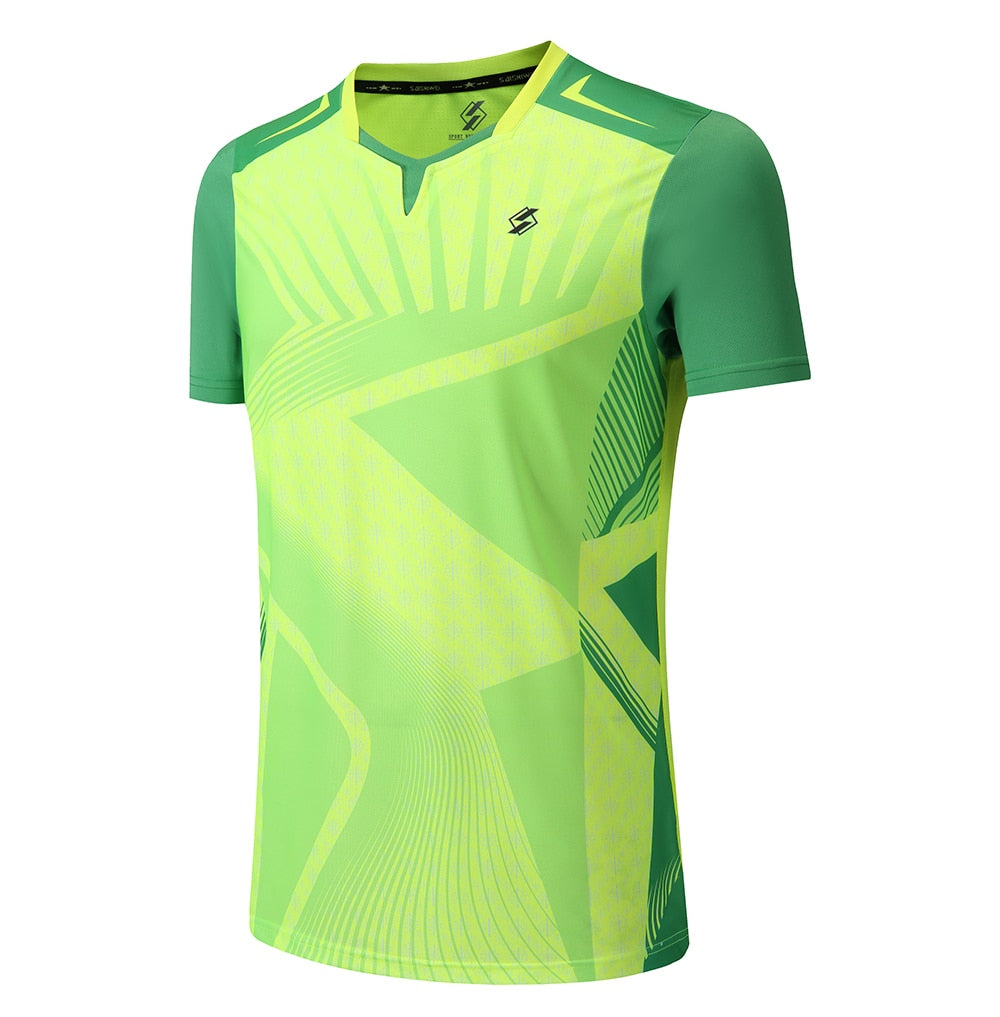 Badminton Volleyball Sportswear Golf Tennis shirt Men sports Table Tennis Shirts tennis clothes Quick dry Running Exercise training shirt The Clothing Company Sydney