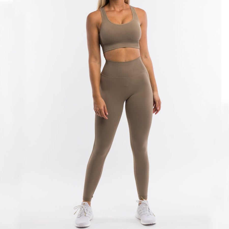 Seamless Women Fitness Arise Epic Yoga Sets High Waist Gym Scrunch Leggings Sports Bra Workout Active Wear Suits The Clothing Company Sydney