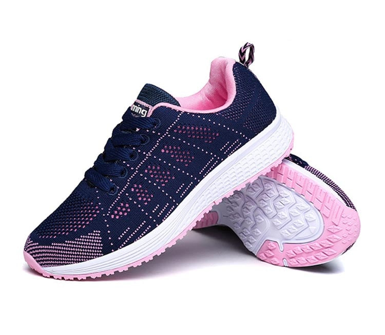 Lace up Women's Sneakers Fashion Shoes Platform Vulcanized Shoes Sneakers Shoes Breathable Shoe The Clothing Company Sydney