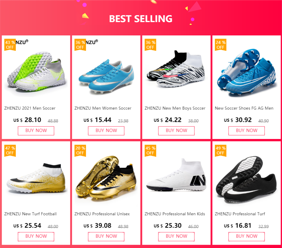 Outdoor Men Women Girls Boys Soccer Shoes Football Boots High Ankle Kids Cleats Training Sport Sneakers The Clothing Company Sydney