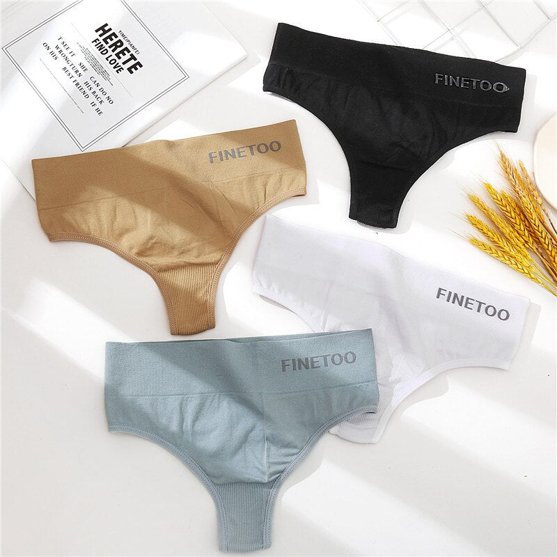 2 Pack Bodyshaper Panties Underwear High Waist Panties Lingerie G-String Underpants Solid Color Pantys Sports Briefs The Clothing Company Sydney