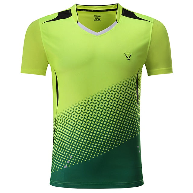 Badminton Volleyball Sportswear Golf Tennis shirt Men sports Table Tennis Shirts tennis clothes Quick dry Running Exercise training shirt The Clothing Company Sydney