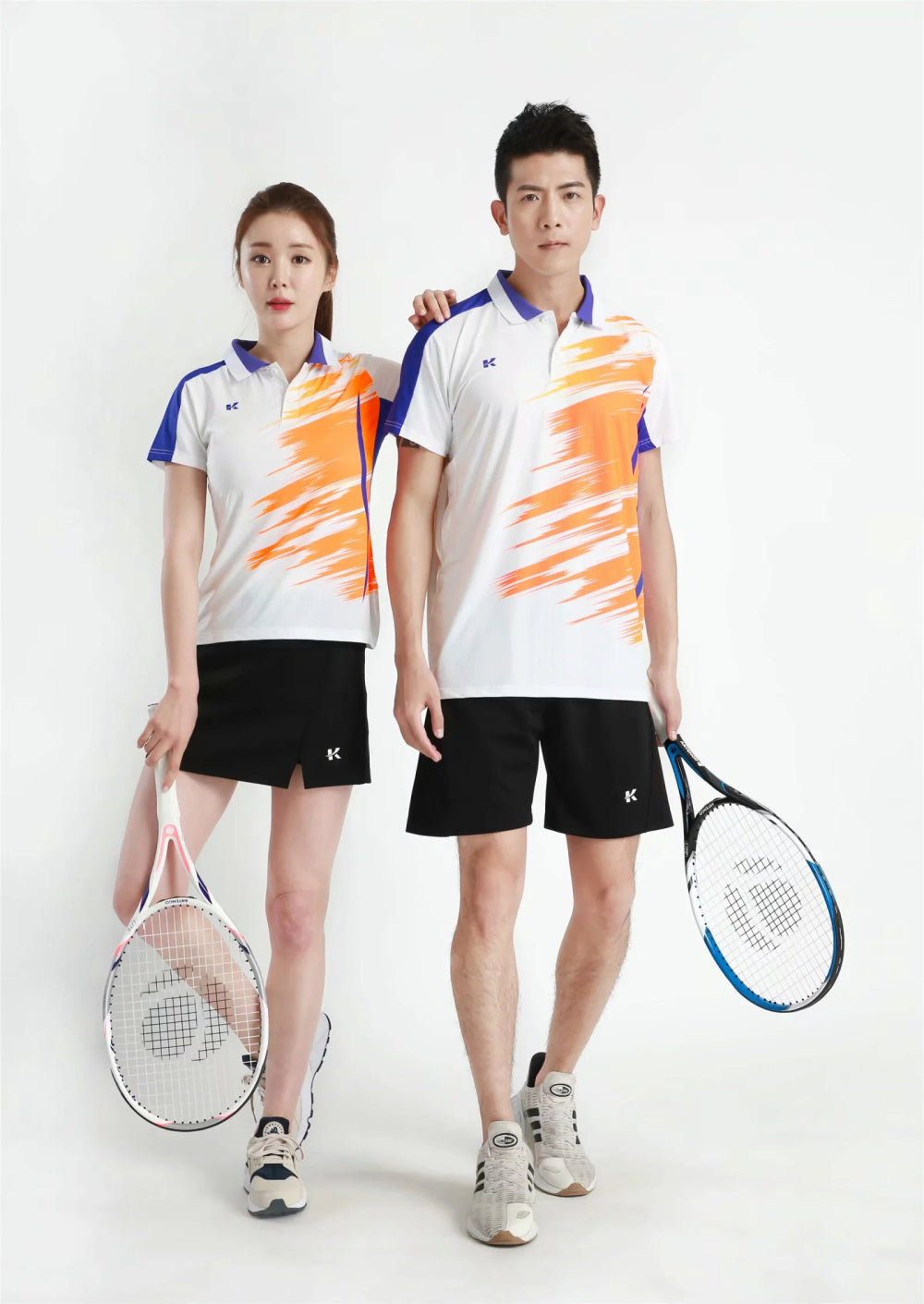Women's Men's Sports Badminton wear shirts Table tennis game Shirts clothes Exercise Tennis Volleyball Handball Shirts The Clothing Company Sydney