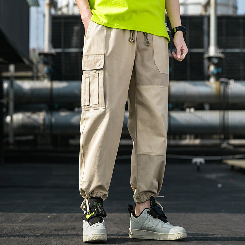 Men's Cargo Pants Male Patchwork Casual Pants The Clothing Company Sydney