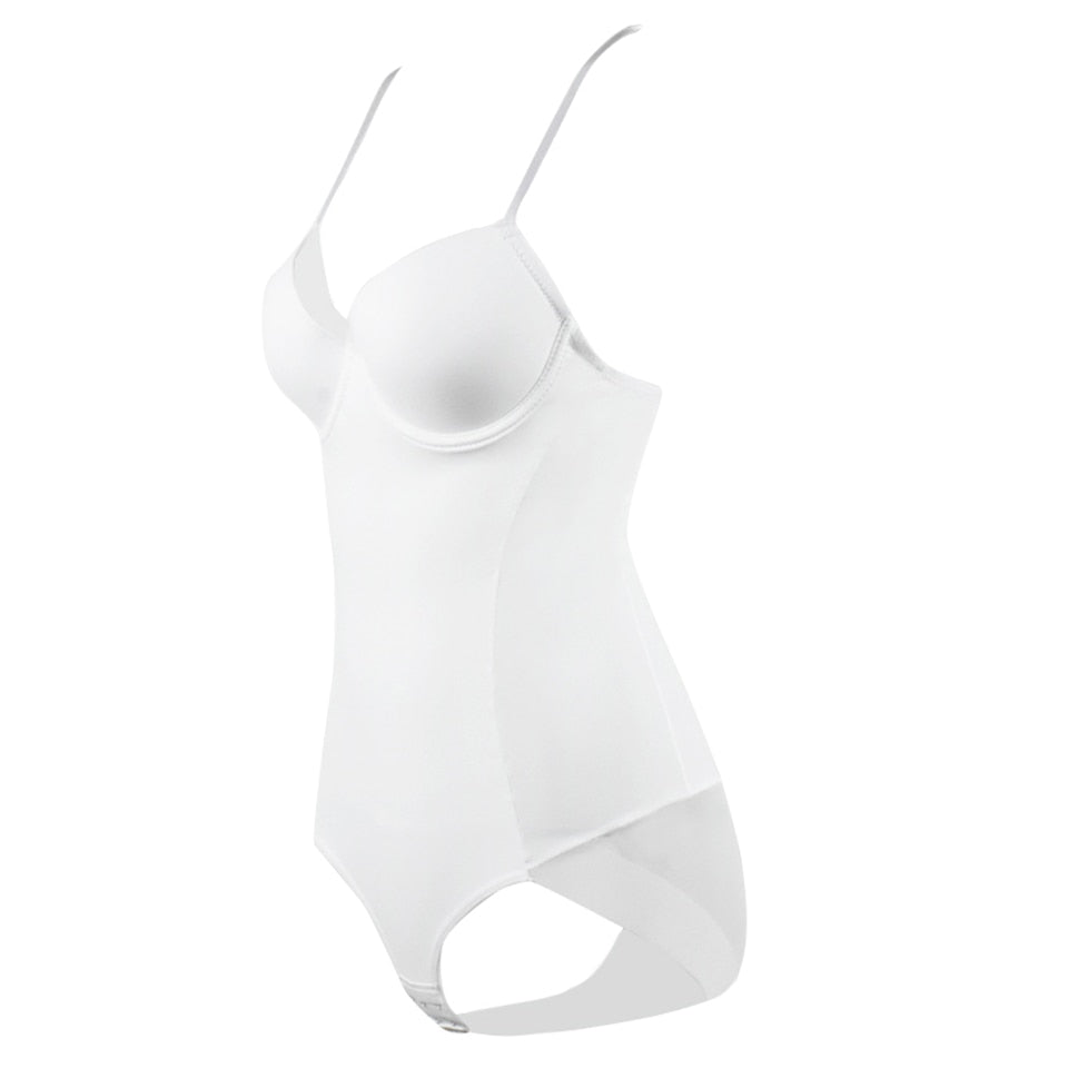 Underwire White Bodysuit Women Body Shapers Stretch Solid Color Silky Underwear Bodysuits Shapewear The Clothing Company Sydney