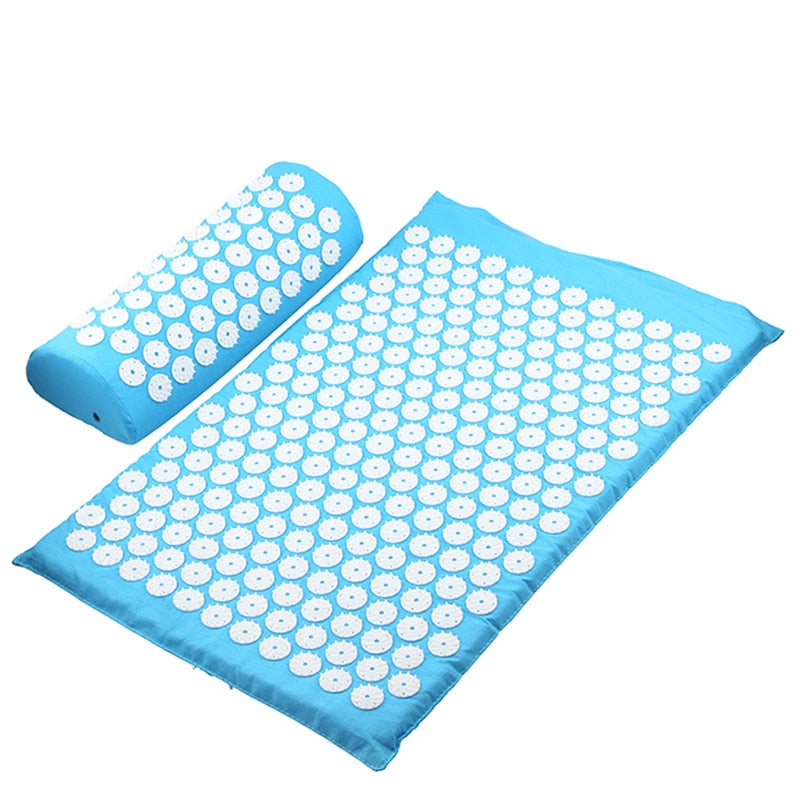 Acupressure Mat Massage Relieve Stress Back Body Pain Spike Cushion Yoga Acupuncture Mat The Clothing Company Sydney