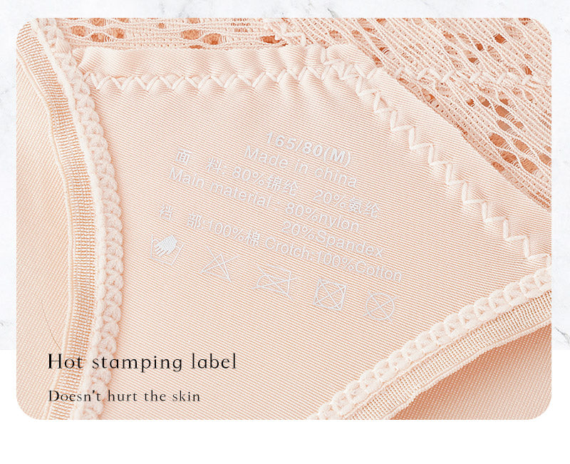 Lace Bandage G-String Low Rise Panties Seamless Underwear Transparent Hollow Lingerie Thong The Clothing Company Sydney