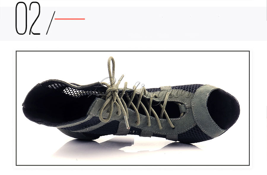 Army Green Suede Latin Dance Boots Ladies Salsa Tango Indoor Sports Ballroom Dance Shoes The Clothing Company Sydney