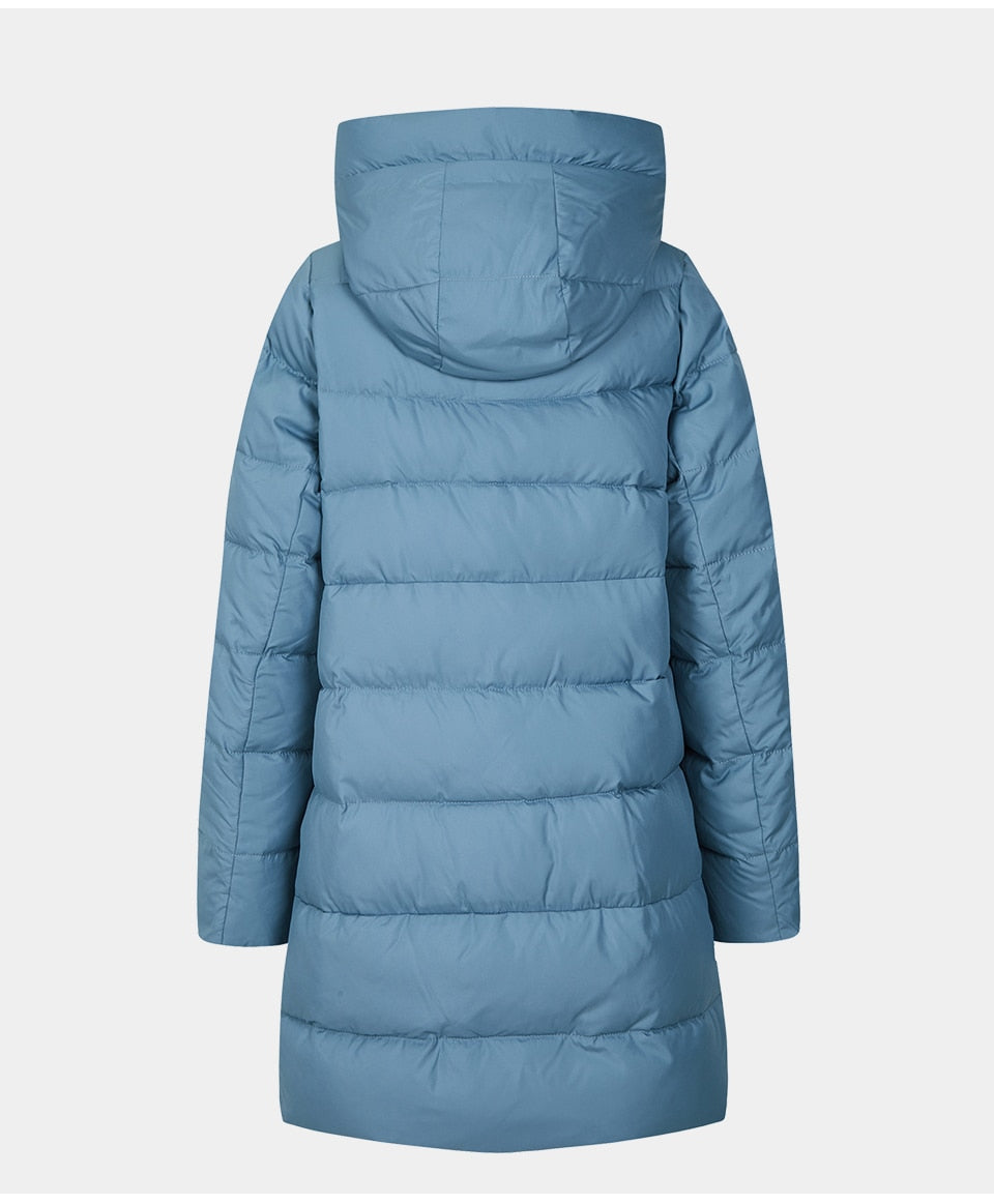 Long Puffer Winter Down Jacket Women's Thick Coat Women Hooded Parka Warm Brand Cotton Blend Jackets The Clothing Company Sydney