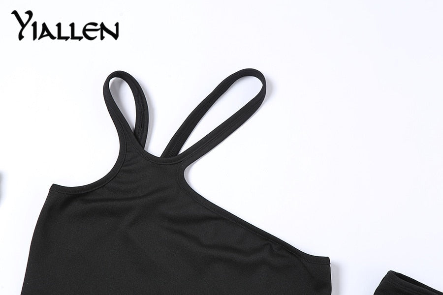 Autumn Fashion Casual Slim Solid Removable Sleeves Halter T Shirt For Women's New Streetwear Wild Basic Top The Clothing Company Sydney