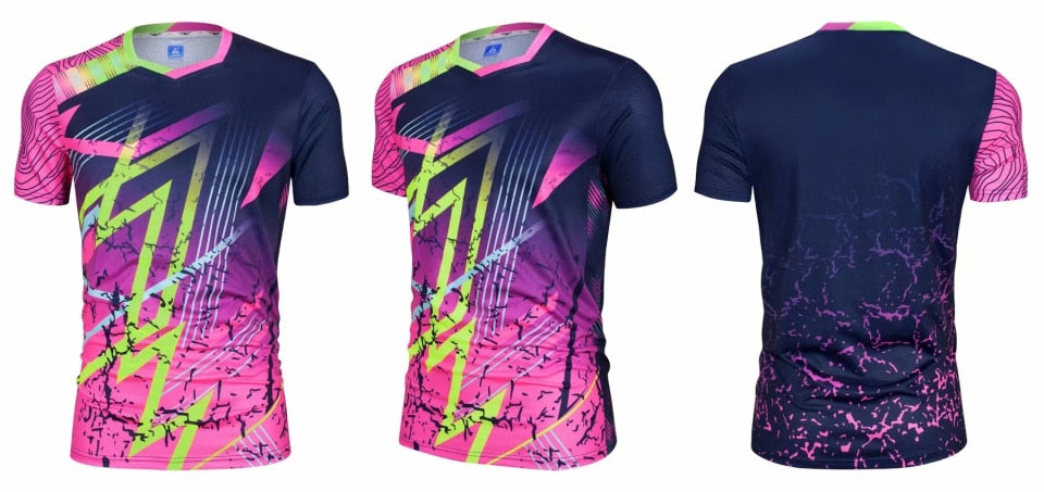 Short sleeve Men Women Badminton Shirts Quick Dry Breathable golf Table Tennis t shirts running t-shirt Fitness clothing The Clothing Company Sydney