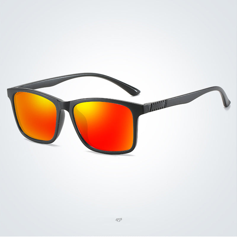 Light Weight TR90 Men Sun Glasses Classic Square Polarized Sunglasses For Male High Quality Driving Eyewear UV400 The Clothing Company Sydney