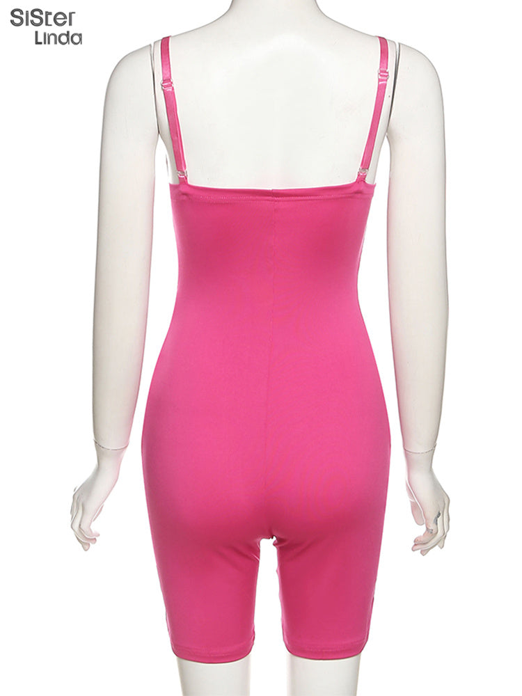 Casual Mesh Bodycon Mini Dress Women Romper  Sleeveless Skinny Stretchy Deep V Neck Party Clubwear Trend Outfit The Clothing Company Sydney