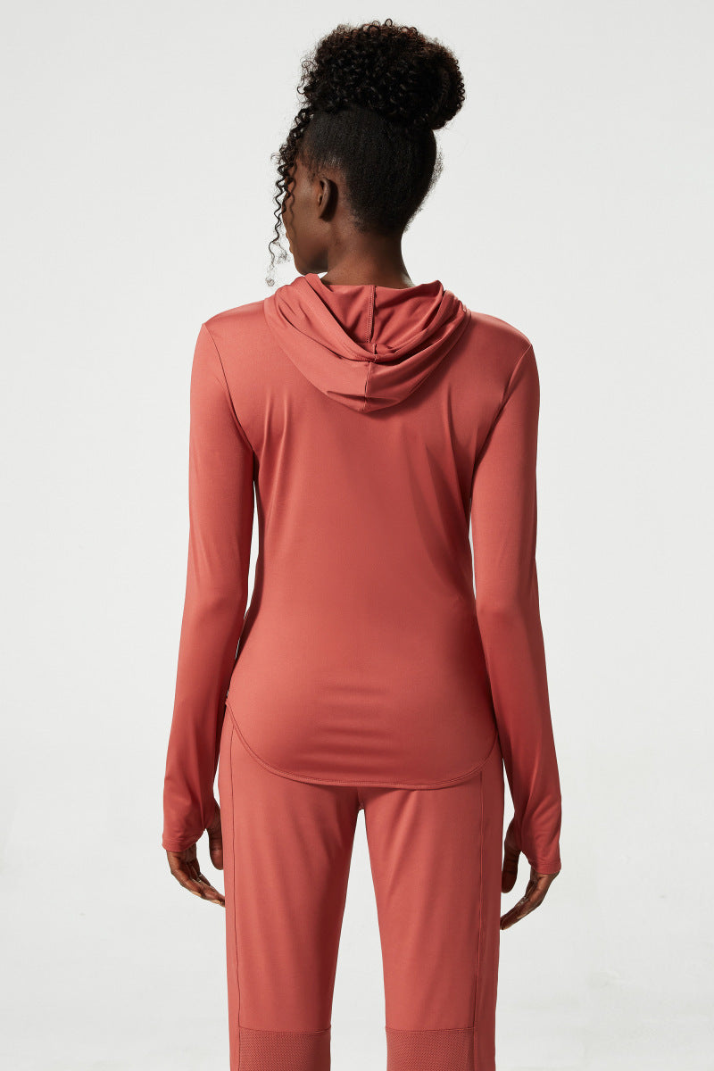 Energy Breathable Running Jacket Women Hoodie Sports Zipper Fitness Coat Gym Tops Long Sleeves Yoga Shirts Sportswear Stretch The Clothing Company Sydney