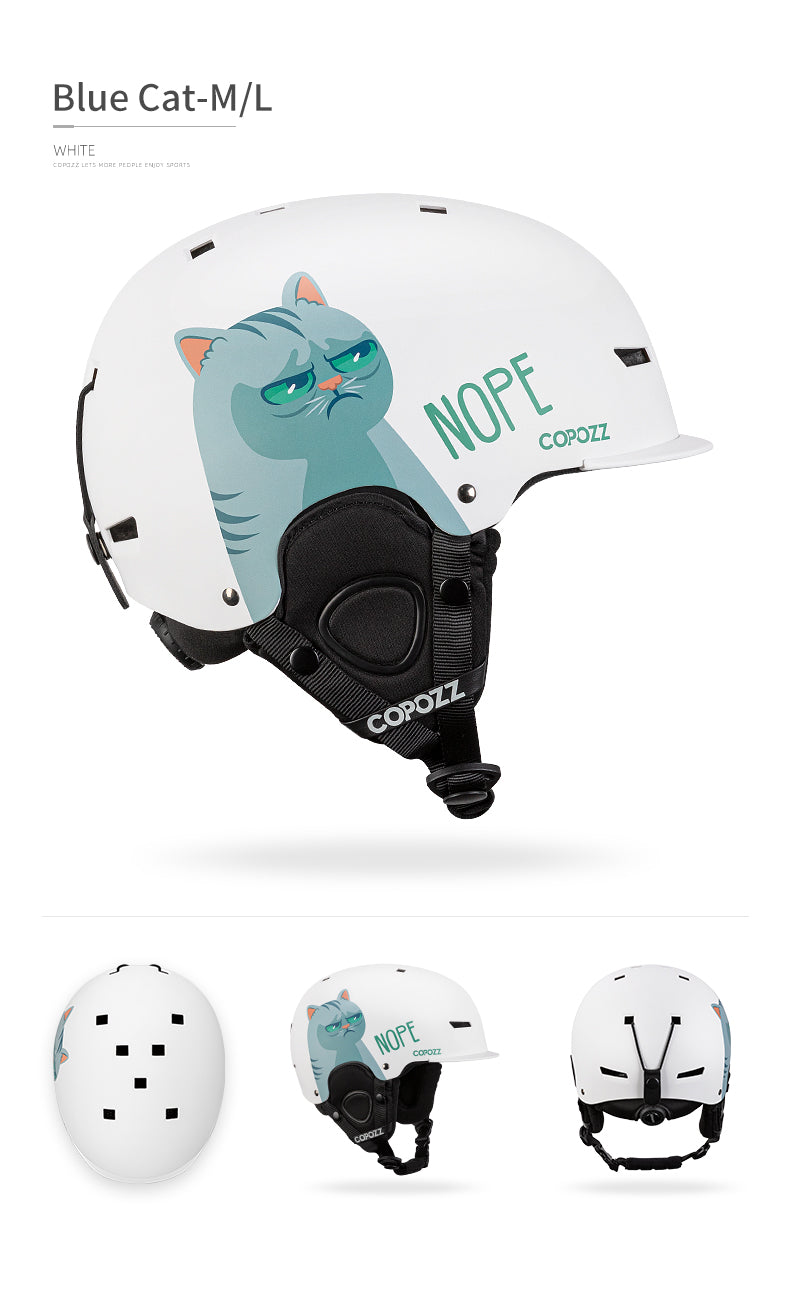 Ski helmet Cartoons Half-covered Anti-impact Safety Helmet Cycling Ski Snowboard Sports Helmet For Adult and Kids The Clothing Company Sydney