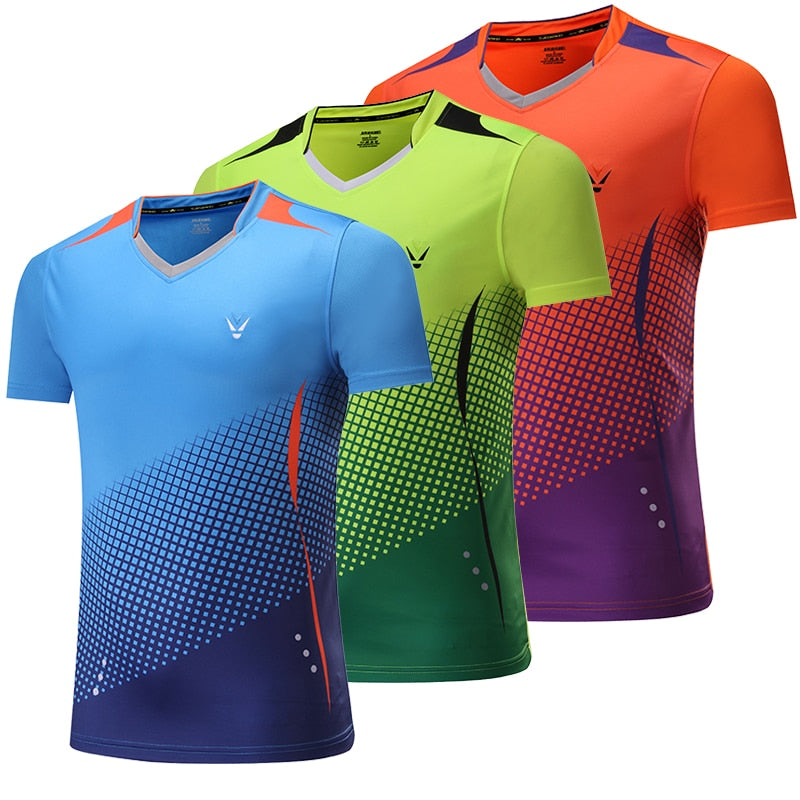 Badminton Volleyball Sportswear Golf Tennis shirt Men sports Table Tennis Shirts tennis clothes Quick dry Running Exercise training shirt The Clothing Company Sydney