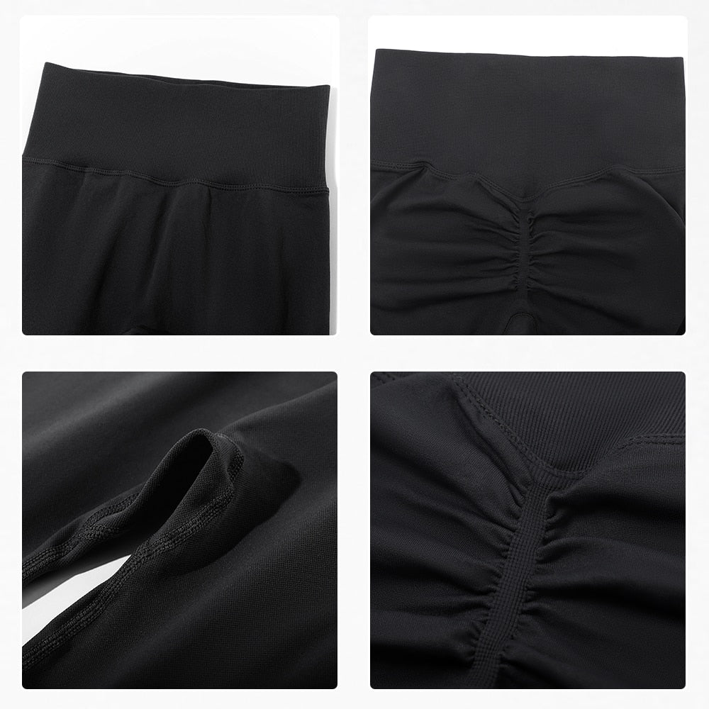 Seamless Leggings Solid Scrunch Butt Lifting Booty High Waisted Sportwear Gym Tights Push Up Women Leggings For Fitness The Clothing Company Sydney