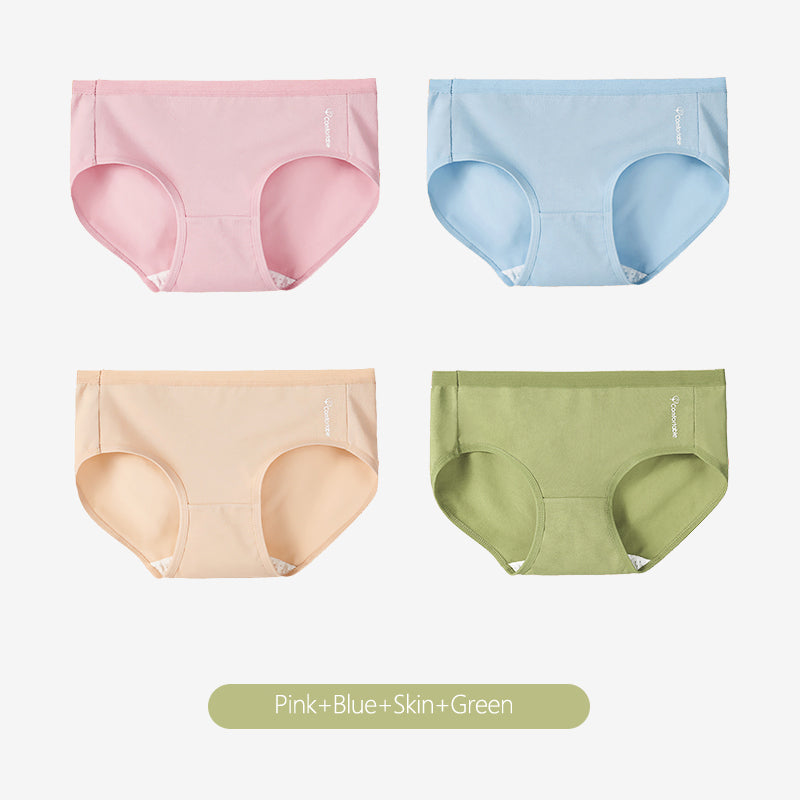 7Pcs/5Pcs Women Panties Comfort Cotton Mix Breathable Underwear Seamless Ladies Low Waist Lingeries Cute Girls Briefs The Clothing Company Sydney